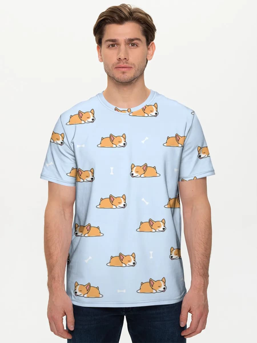 Men's basic cotton T-shirt