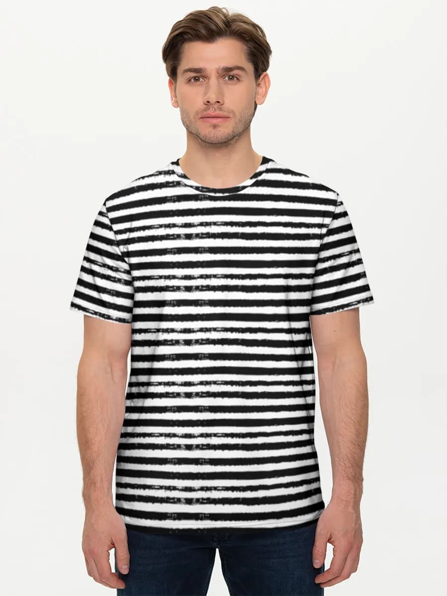 Men's basic cotton T-shirt