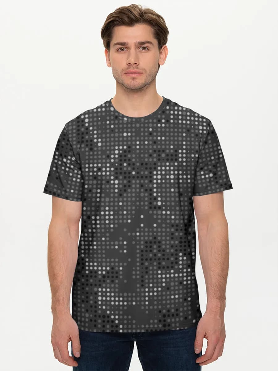 Men's basic cotton T-shirt