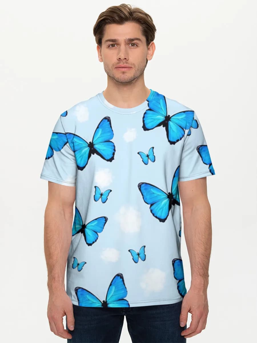 Men's basic cotton T-shirt