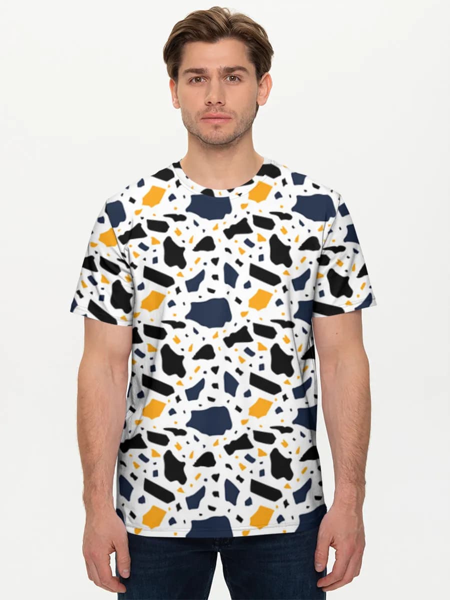 Men's basic cotton T-shirt