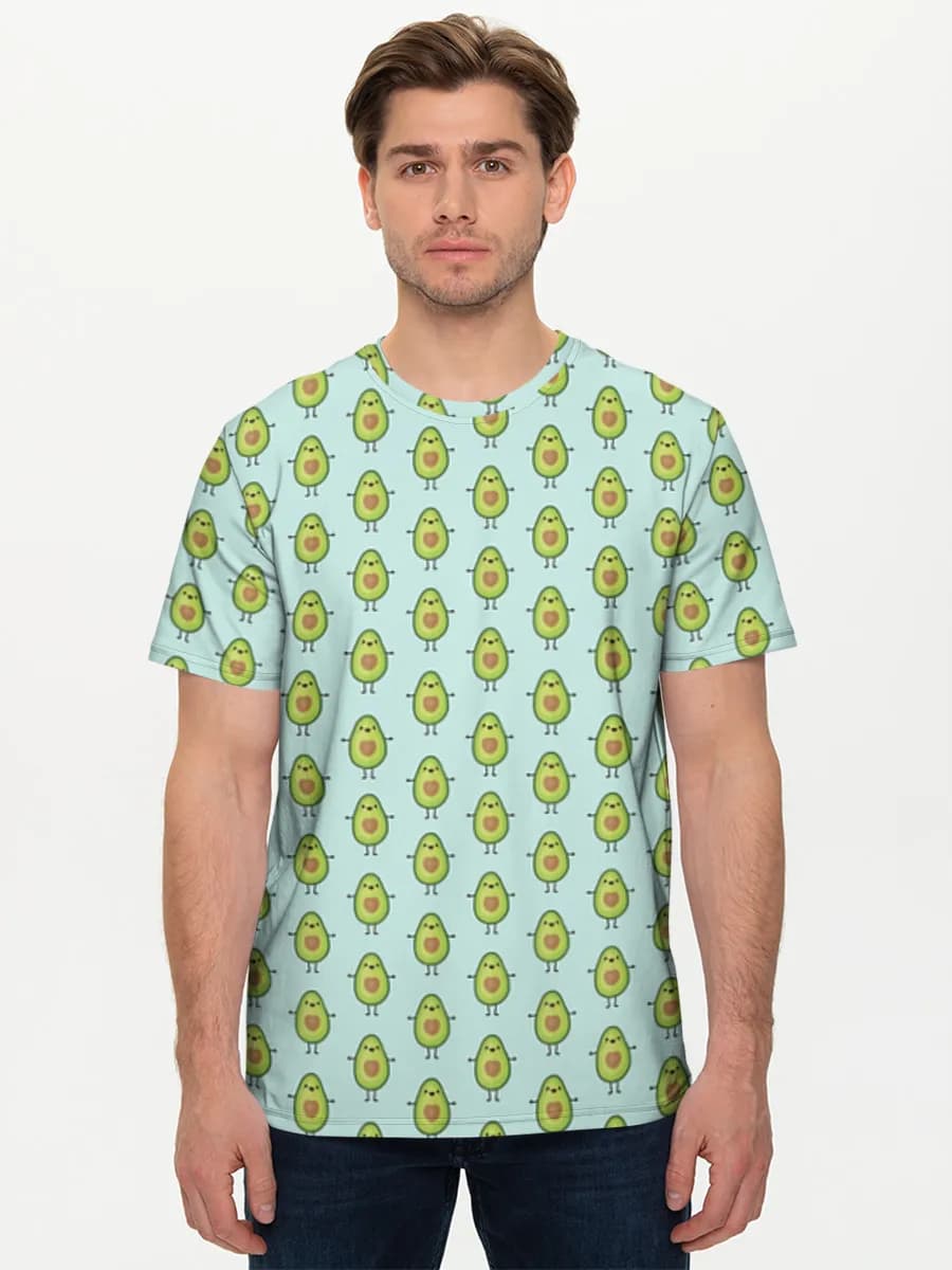 Camiseta básica de algodón para hombre