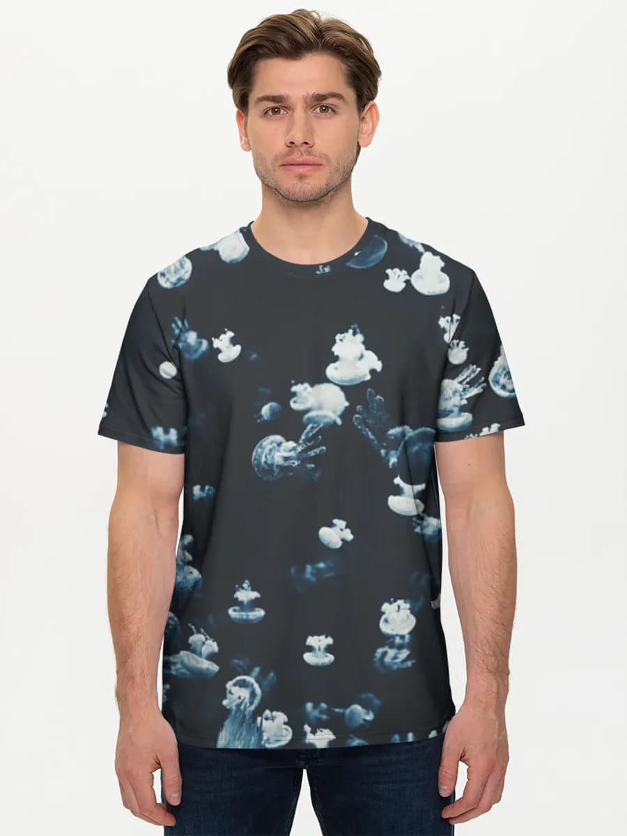 Men's basic cotton T-shirt