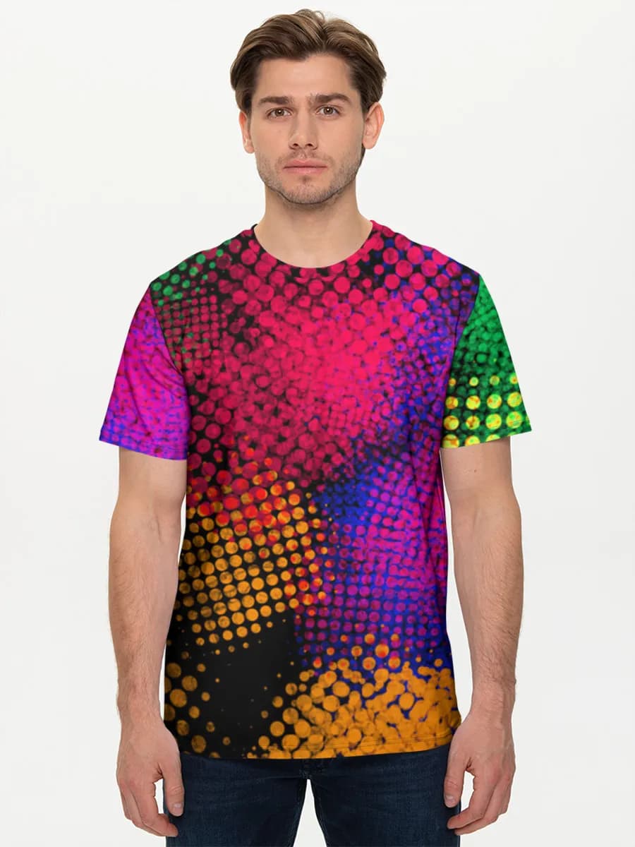 Herren Basic Baumwoll T-Shirt
