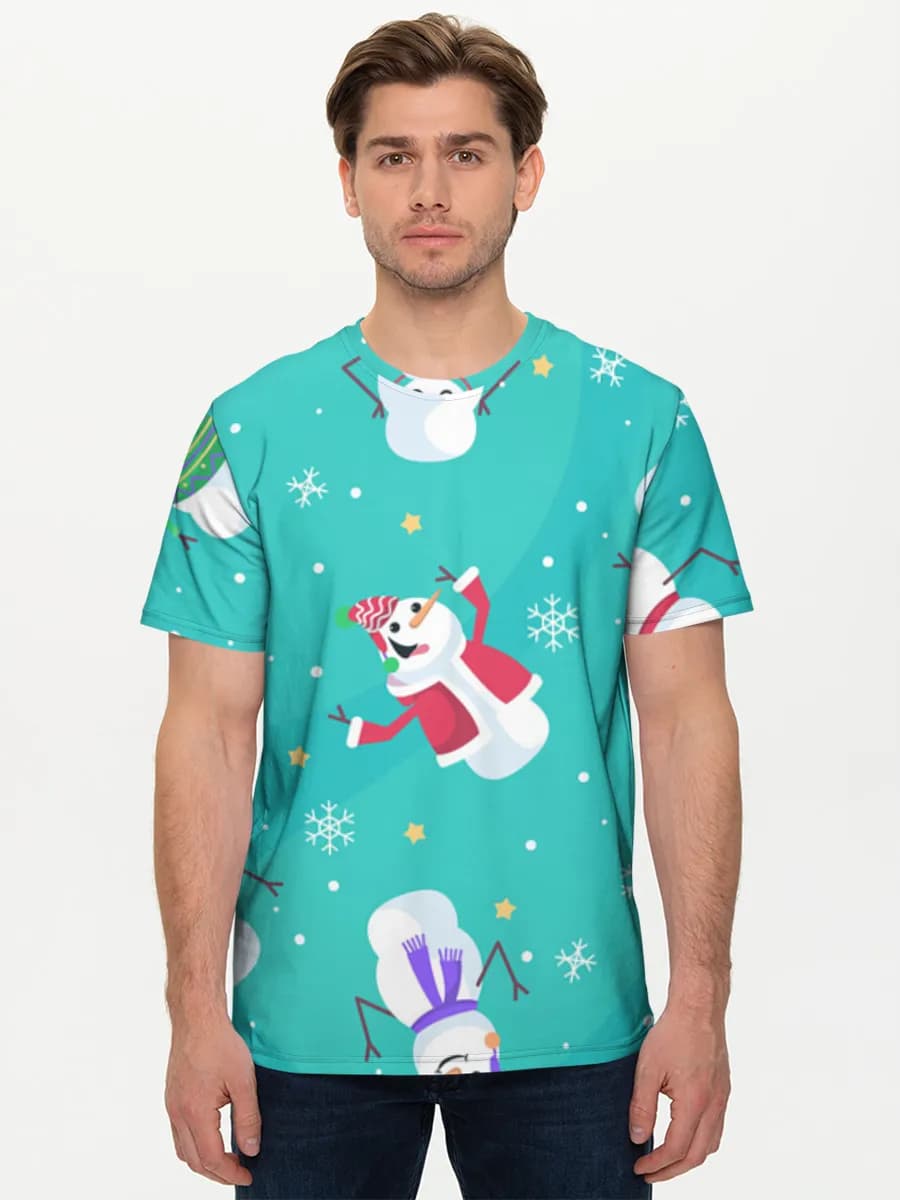 Men's basic cotton T-shirt