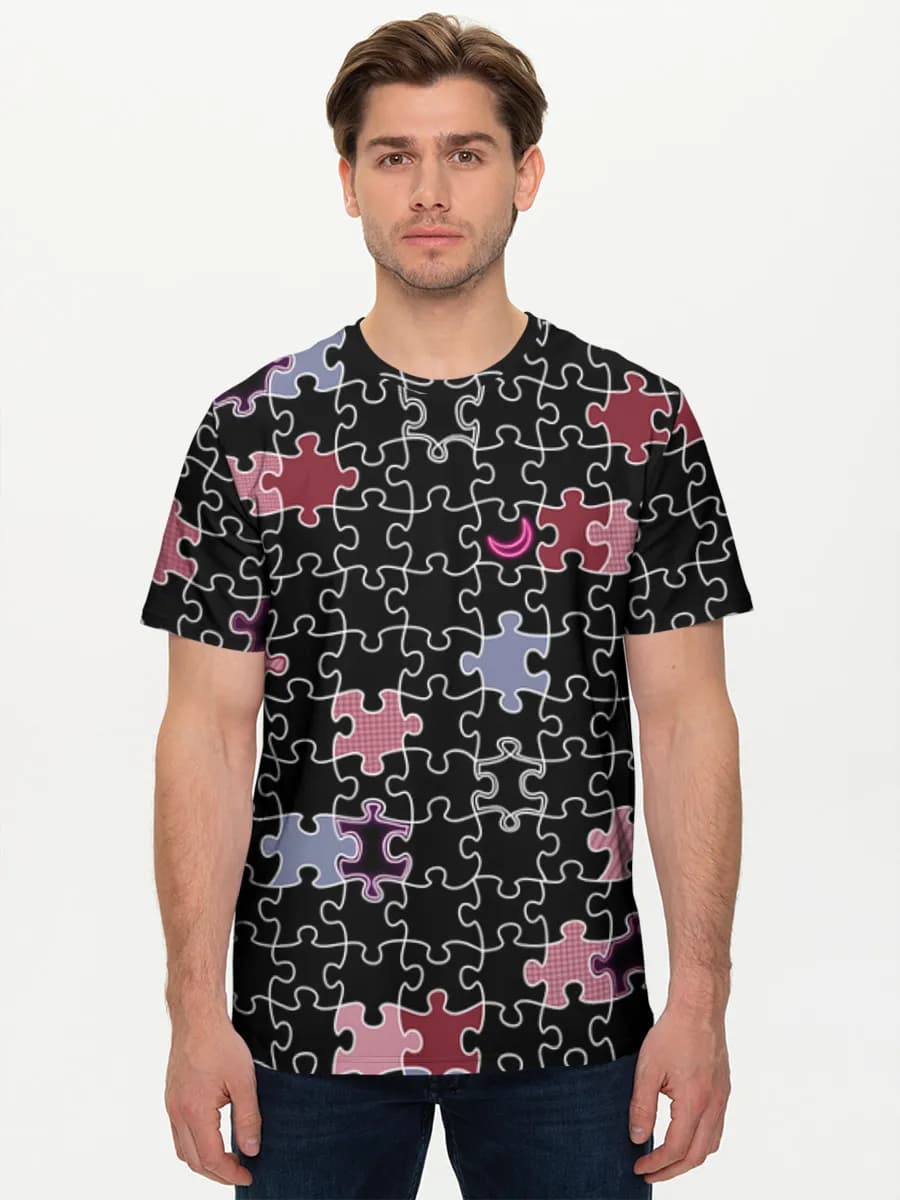 Men's basic cotton T-shirt