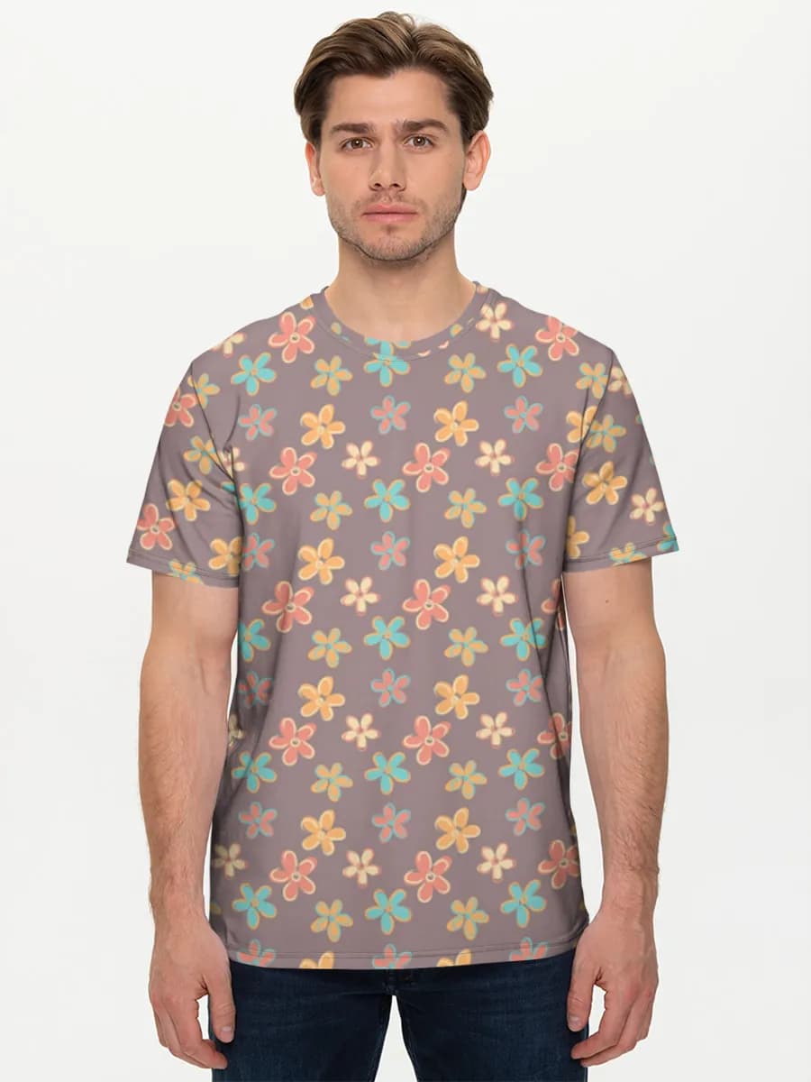 Men's basic cotton T-shirt