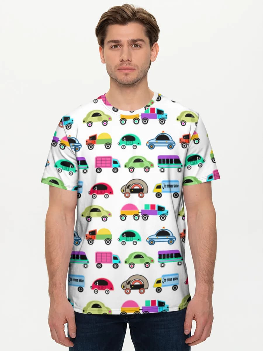Men's basic cotton T-shirt