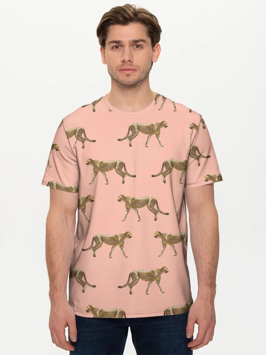 Men's basic cotton T-shirt
