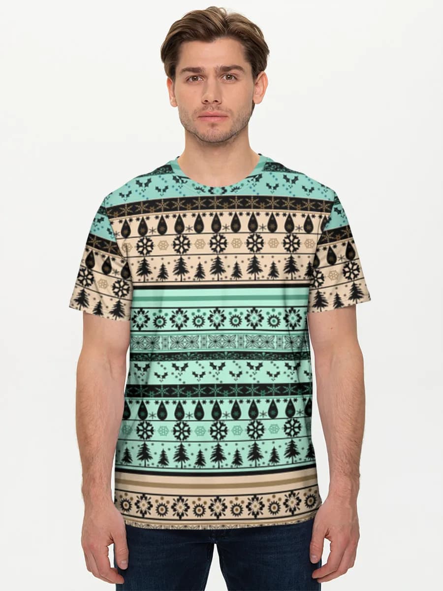Men's basic cotton T-shirt