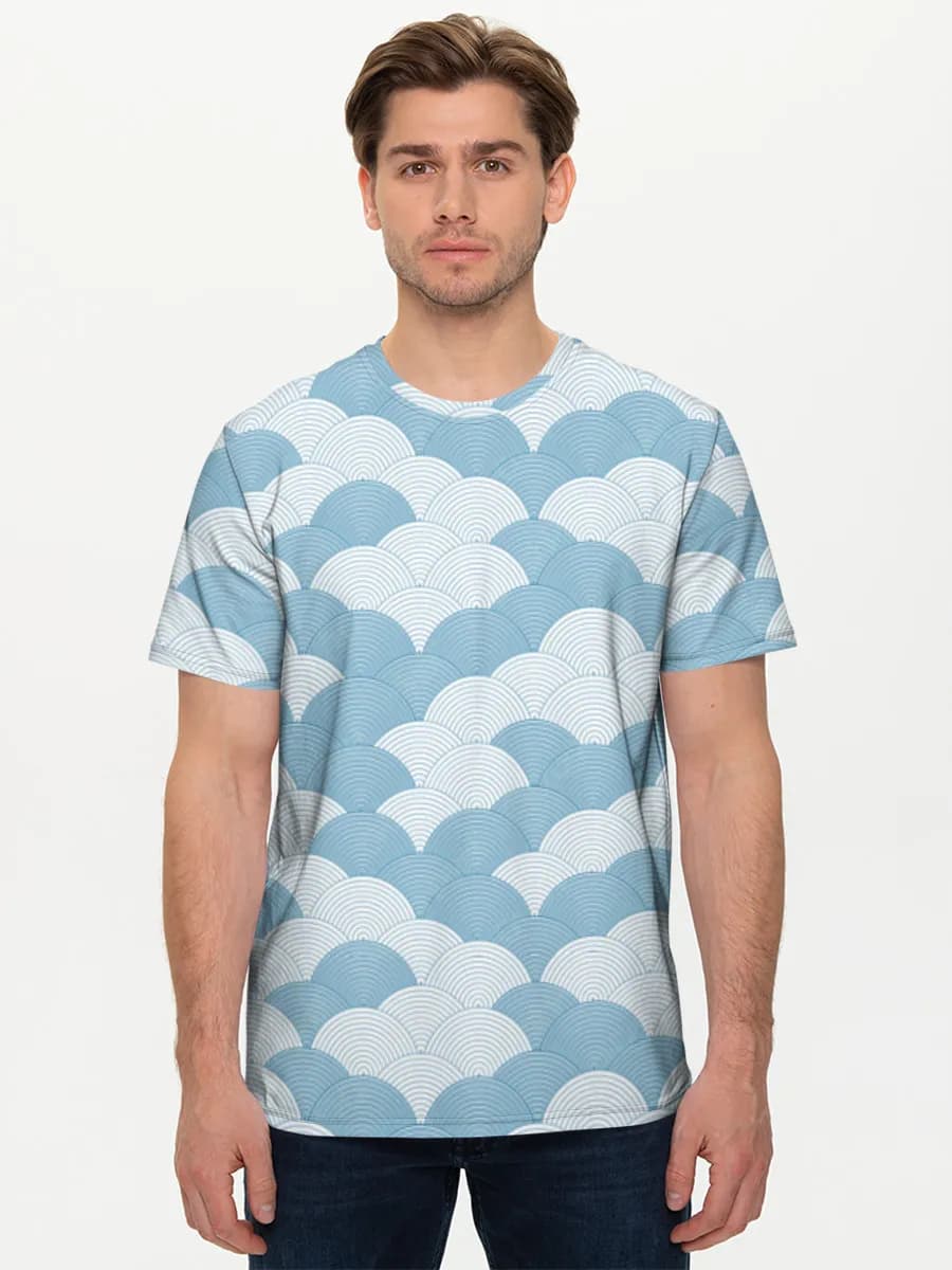 Men's basic cotton T-shirt