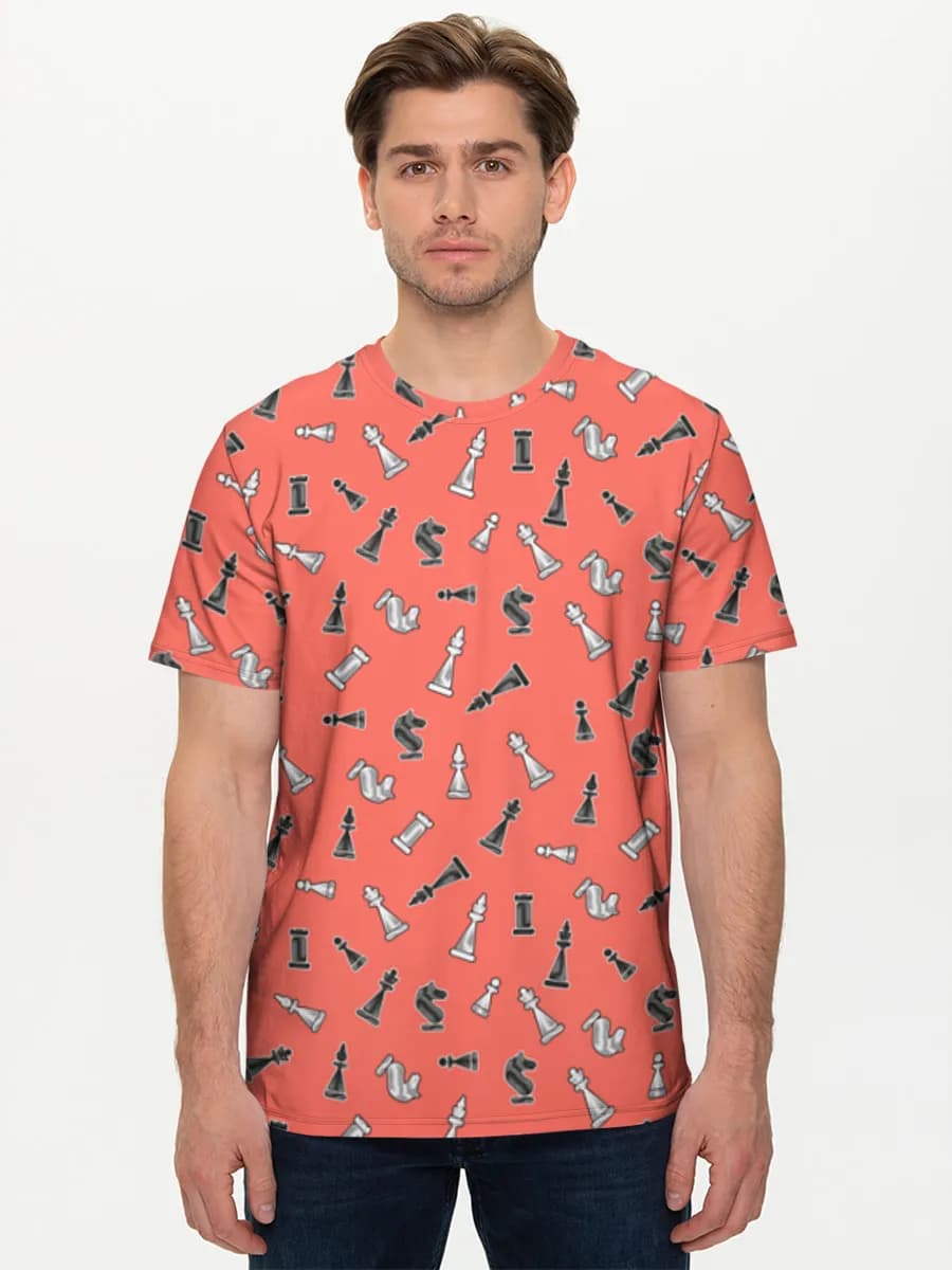 Camiseta básica de algodón para hombre