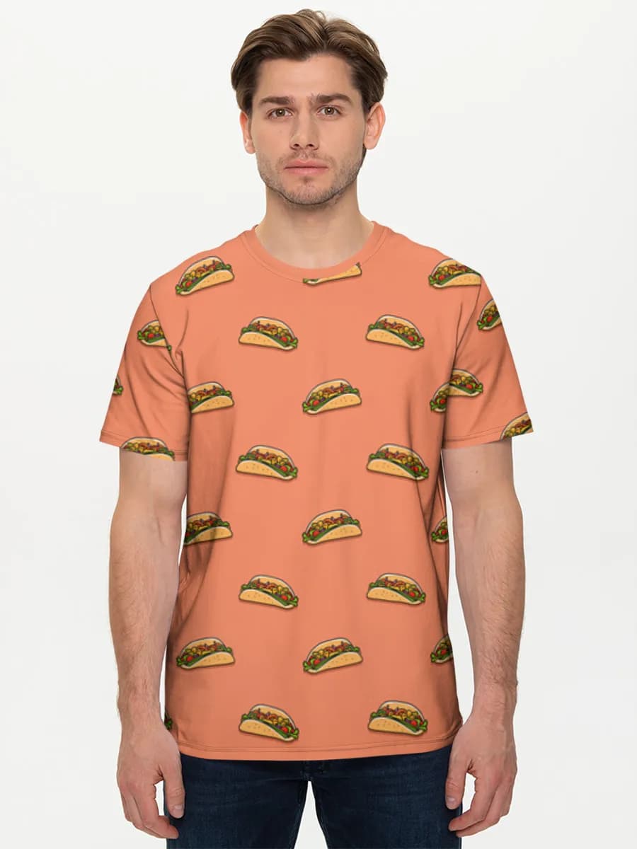 Men's basic cotton T-shirt