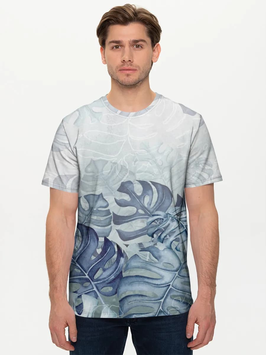 Herren Basic Baumwoll T-Shirt