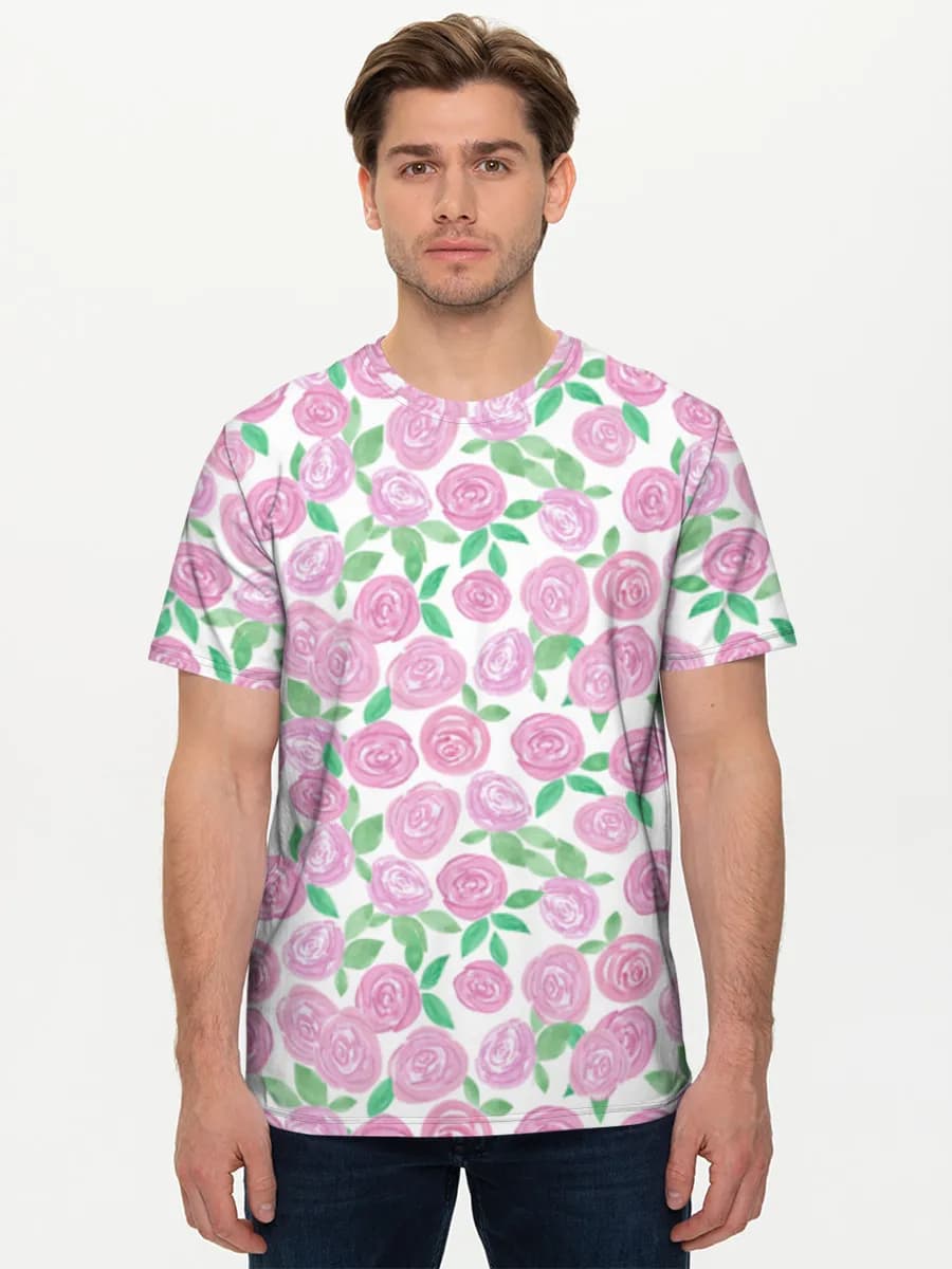 Men's basic cotton T-shirt
