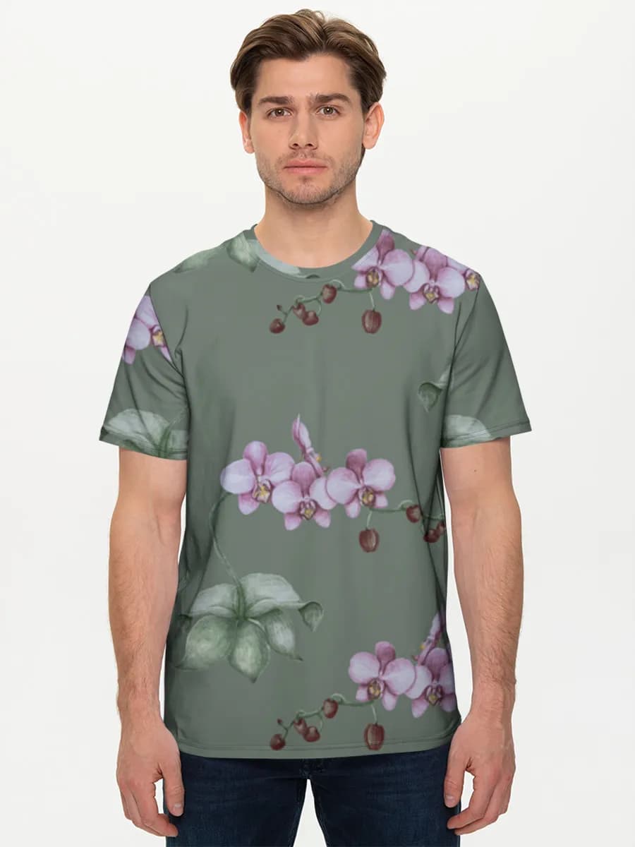 Herren Basic Baumwoll T-Shirt