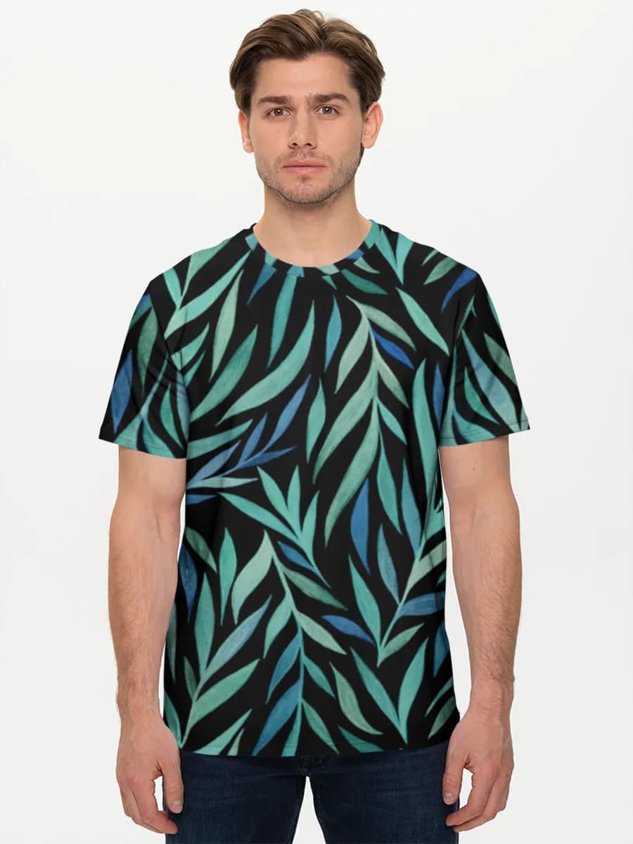 Men's basic cotton T-shirt