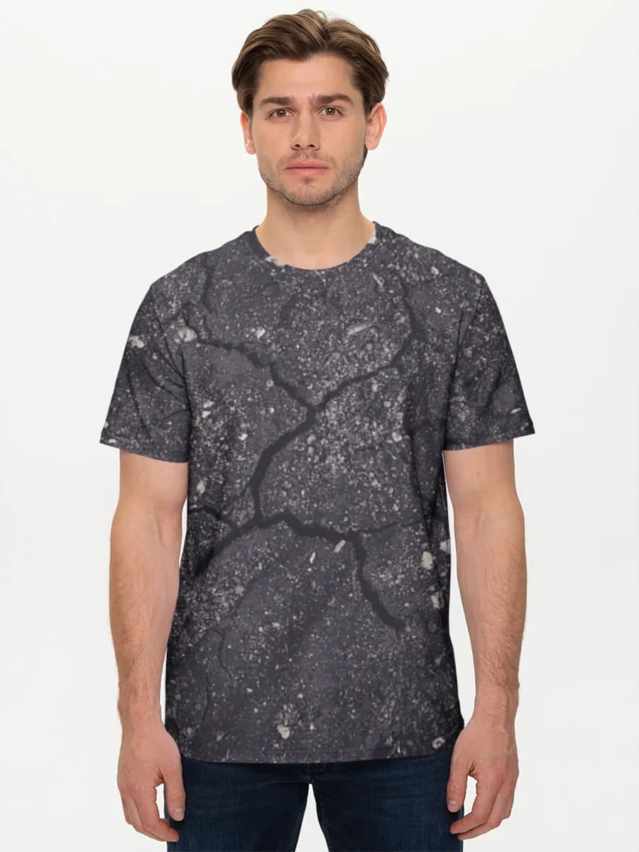 Men's basic cotton T-shirt