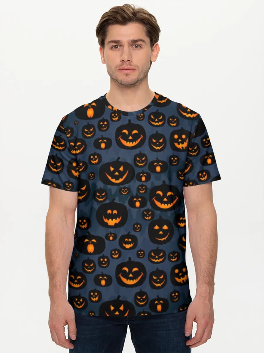 Men's basic cotton T-shirt