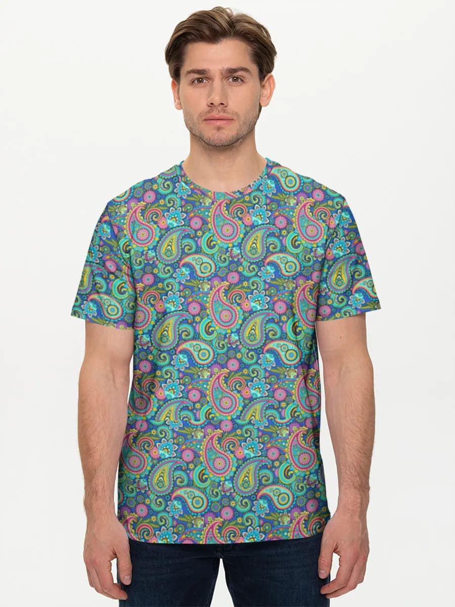 Men's basic cotton T-shirt
