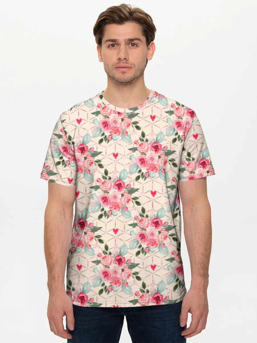 Men's basic cotton T-shirt