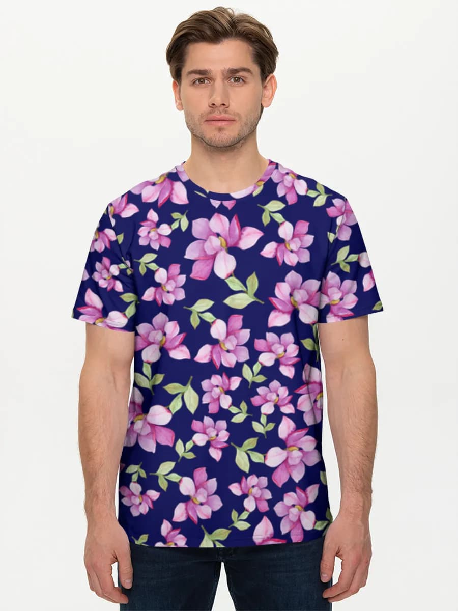 Men's basic cotton T-shirt