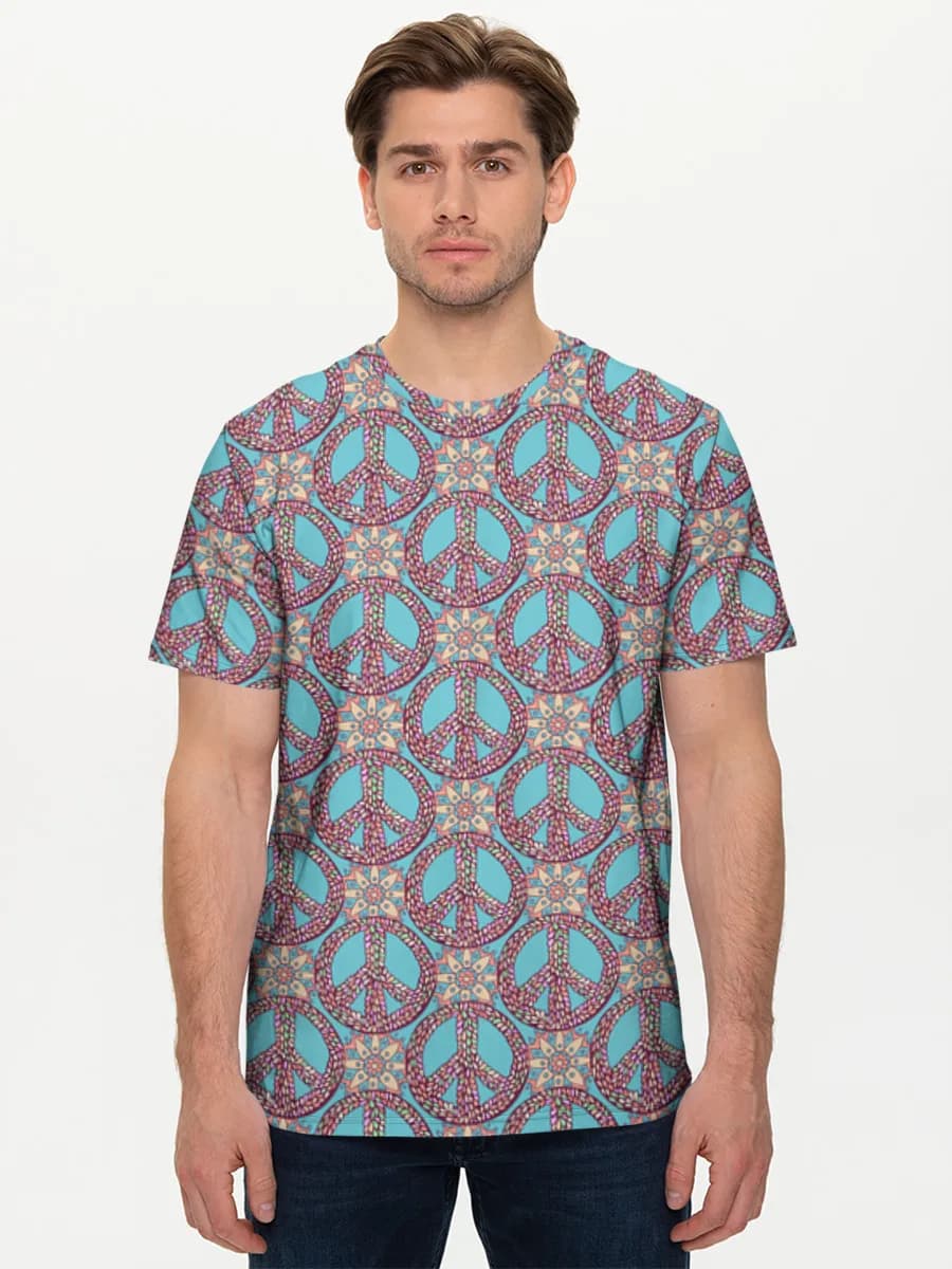 Men's basic cotton T-shirt