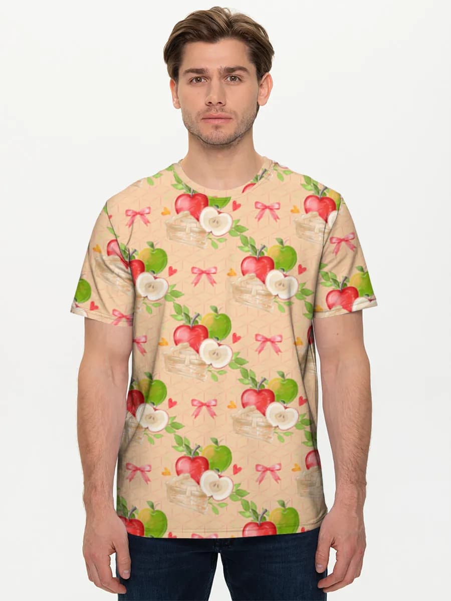 Men's basic cotton T-shirt