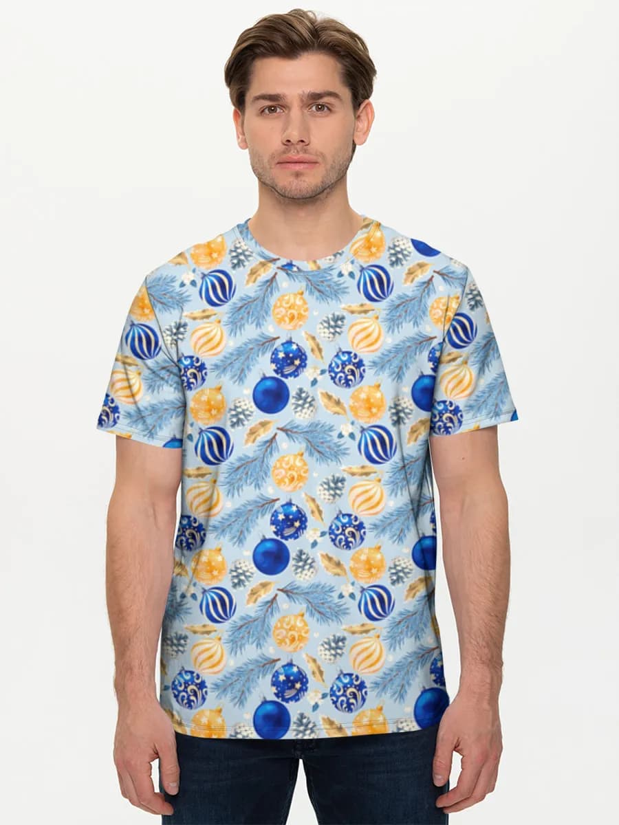Men's basic cotton T-shirt