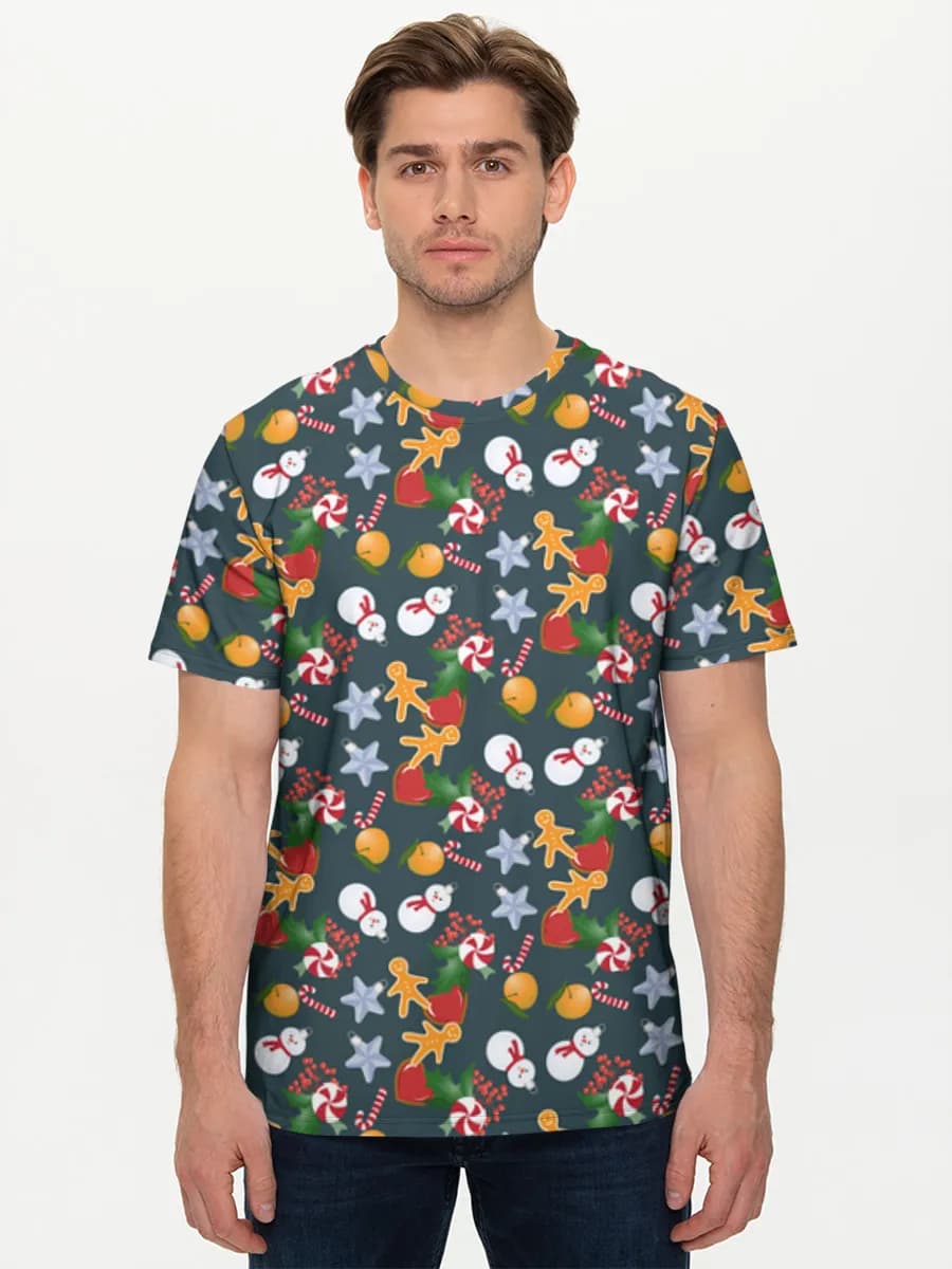 Men's basic cotton T-shirt