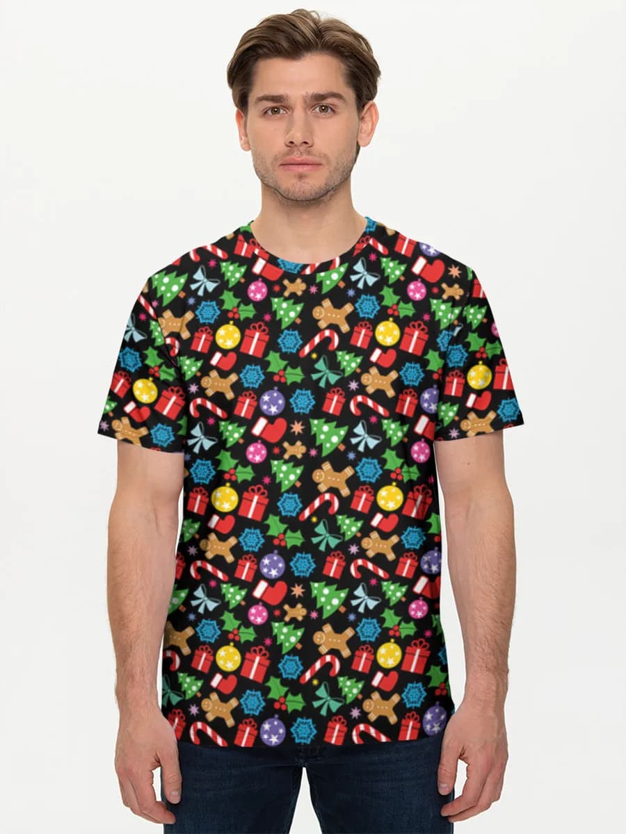 Men's basic cotton T-shirt