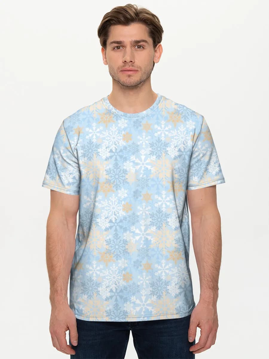 Men's basic cotton T-shirt