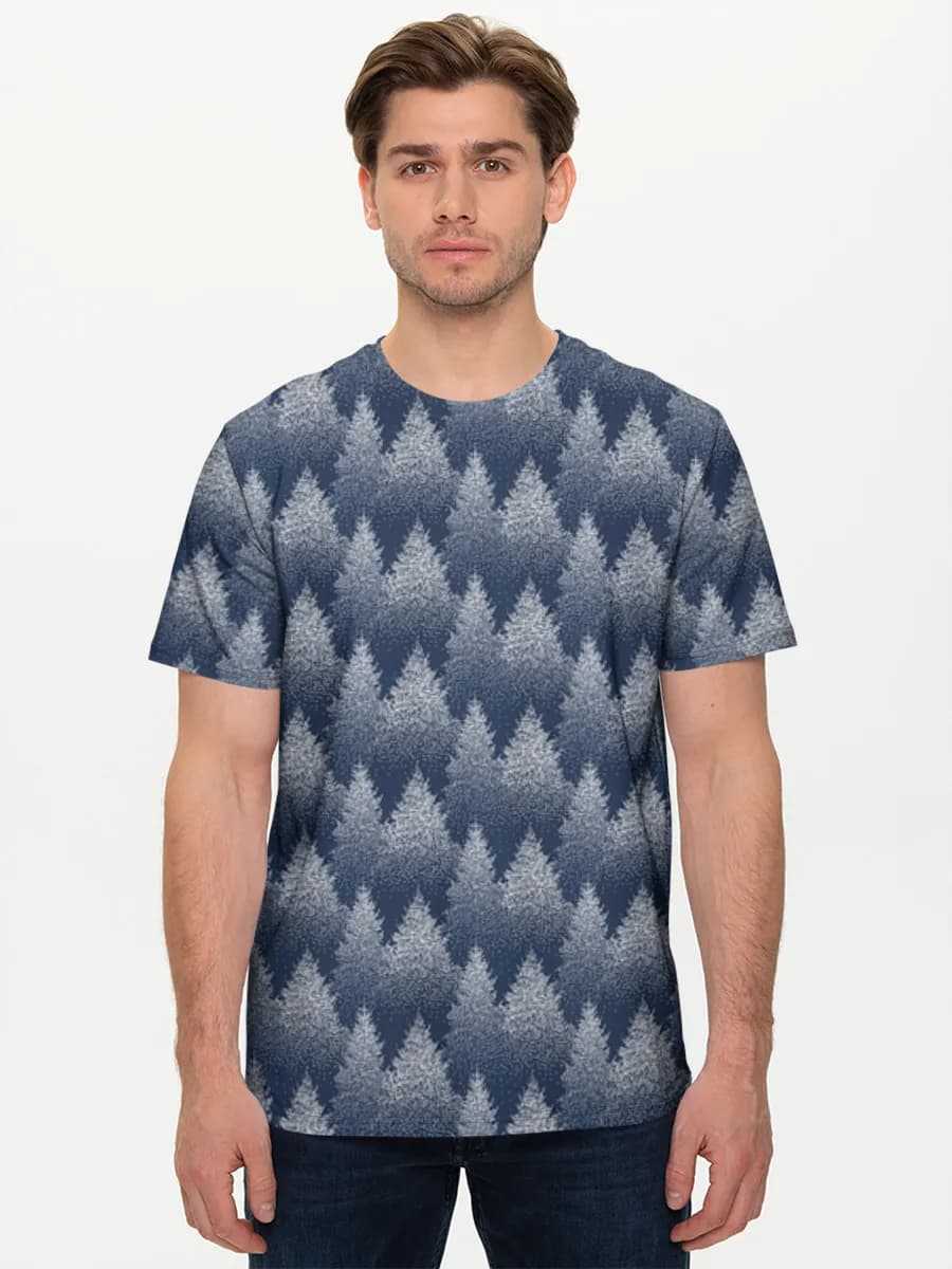Men's basic cotton T-shirt