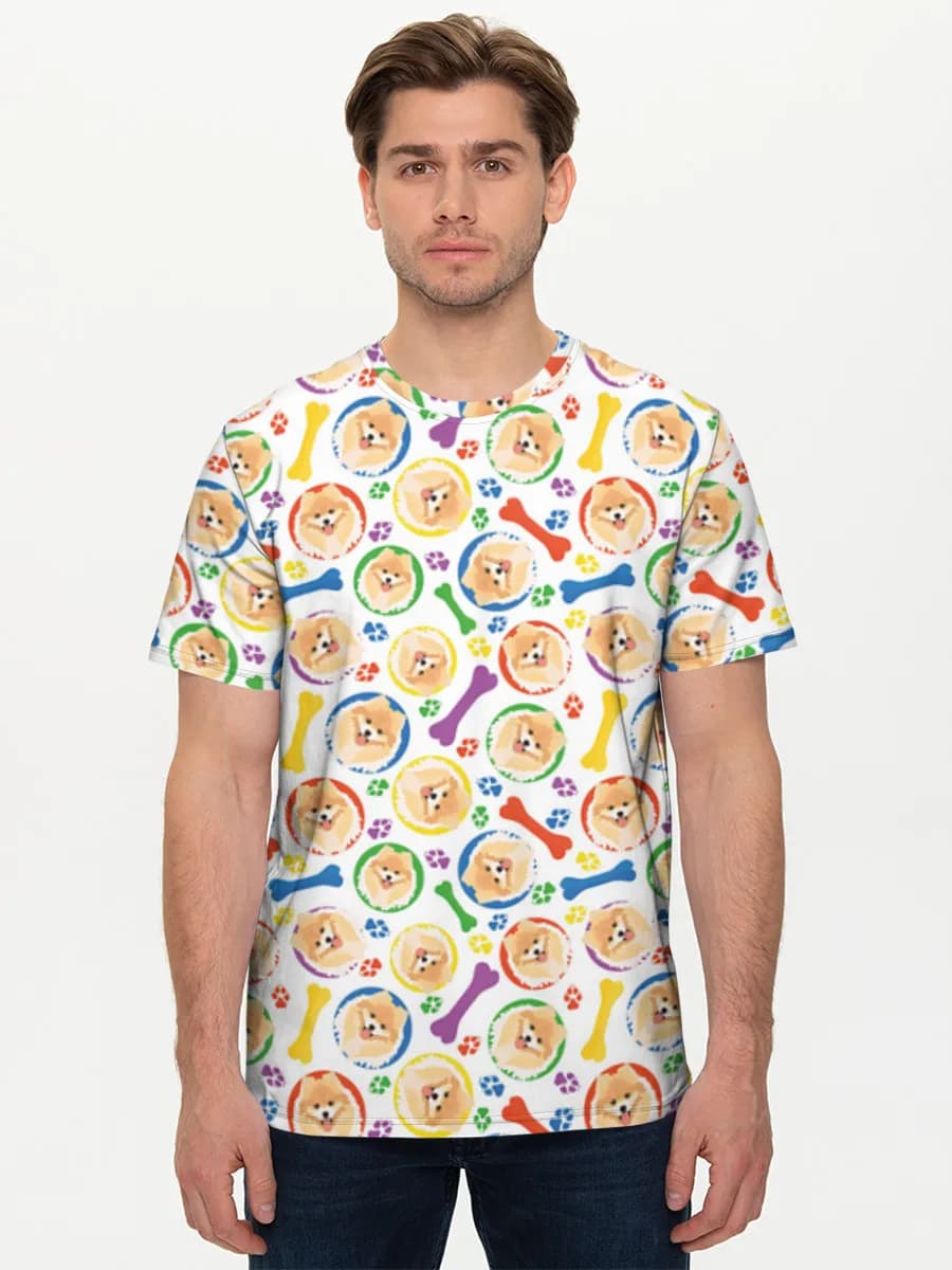 Camiseta básica de algodón para hombre
