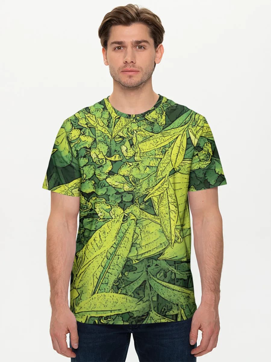 Herren Basic Baumwoll T-Shirt