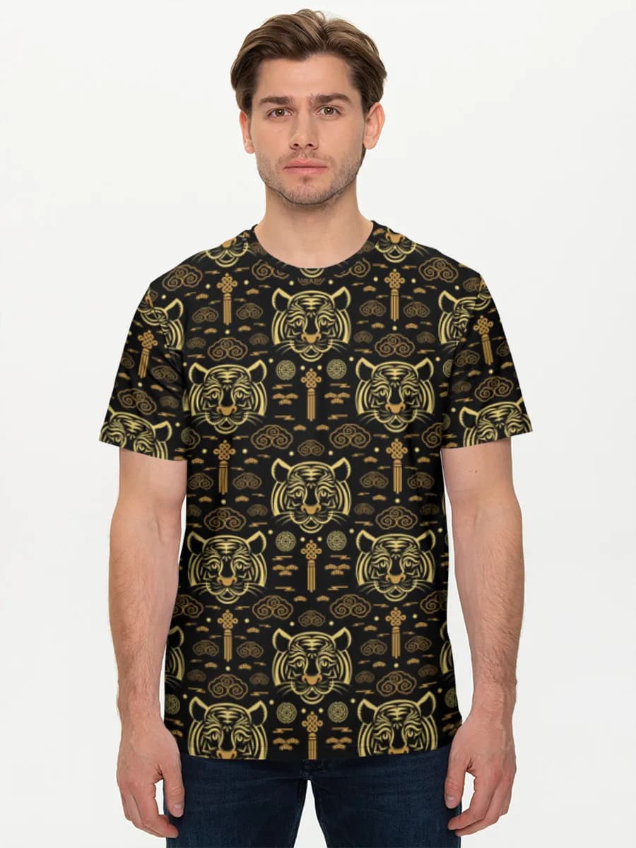 Men's basic cotton T-shirt