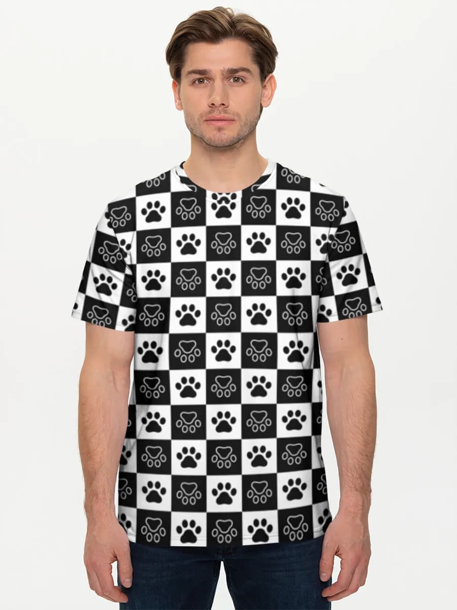 Men's basic cotton T-shirt