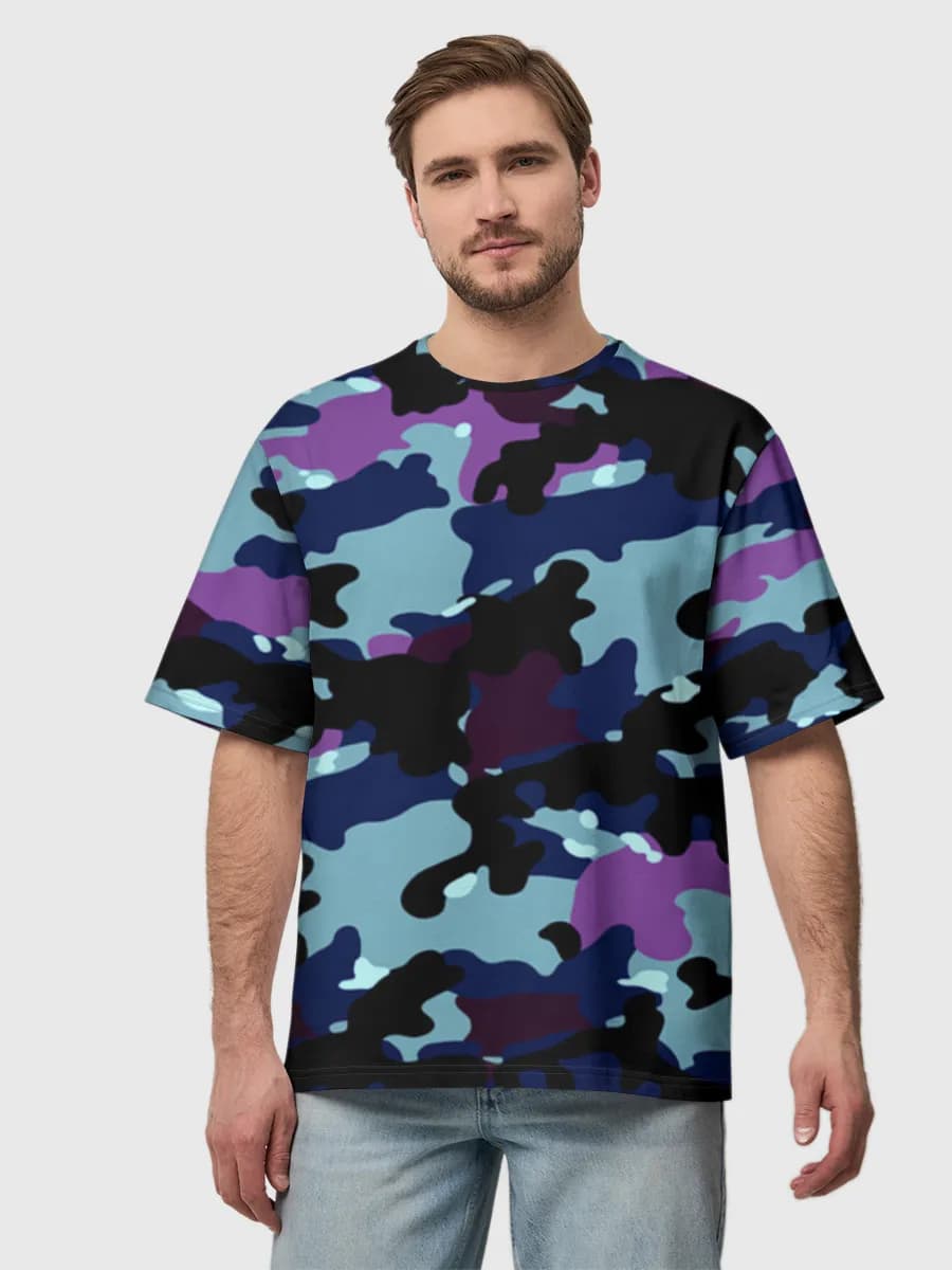 Herren Oversized Baumwoll T-Shirt