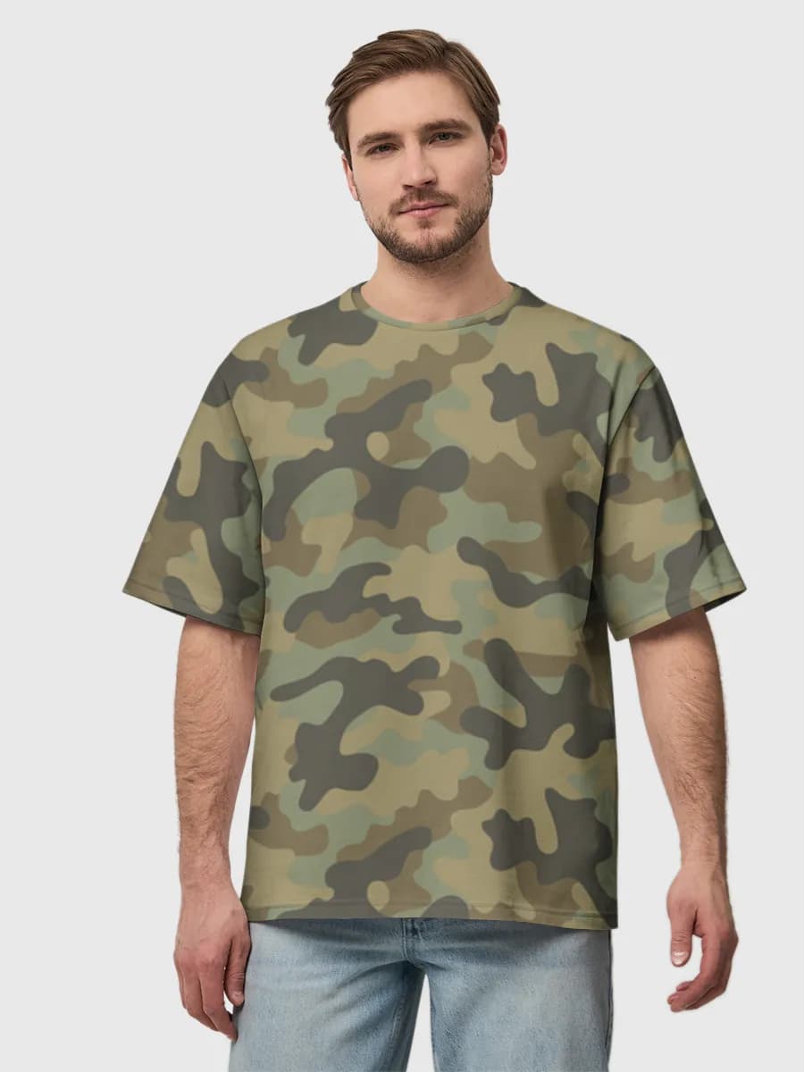 Men's oversized cotton T-shirt