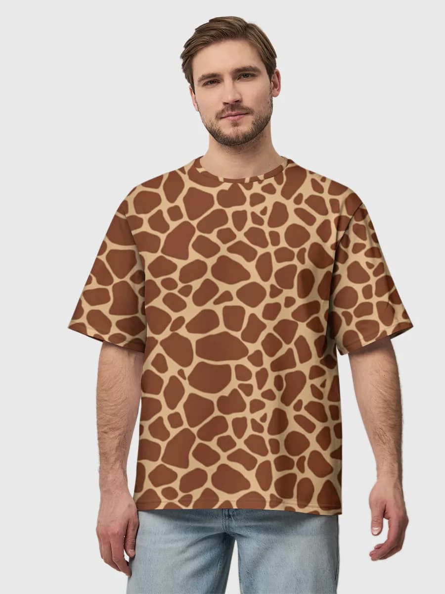 Men's oversized cotton T-shirt