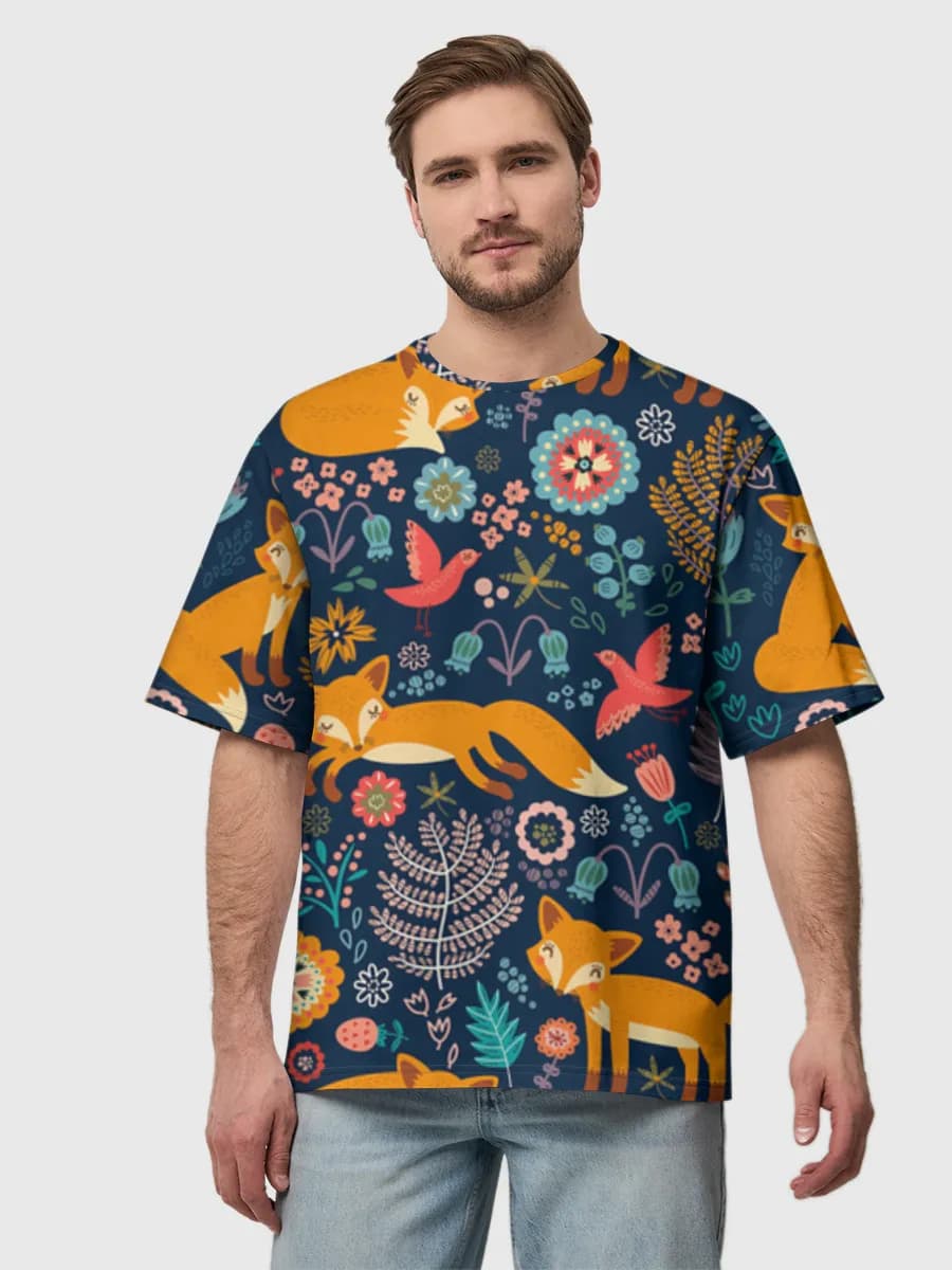 T-shirt Coton Oversize Homme