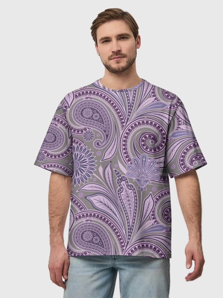 Men's oversized cotton T-shirt
