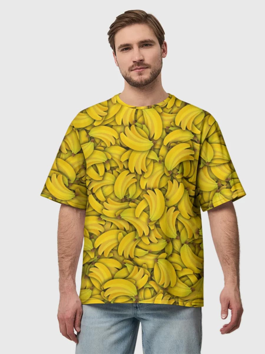 Men's oversized cotton T-shirt