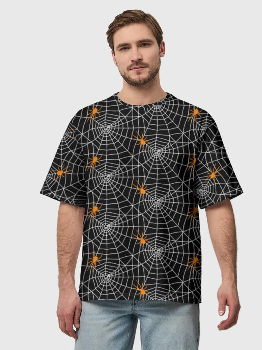 Herren Oversized Baumwoll T-Shirt