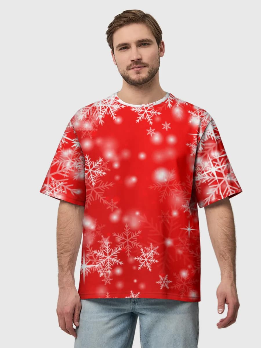 Men's oversized cotton T-shirt