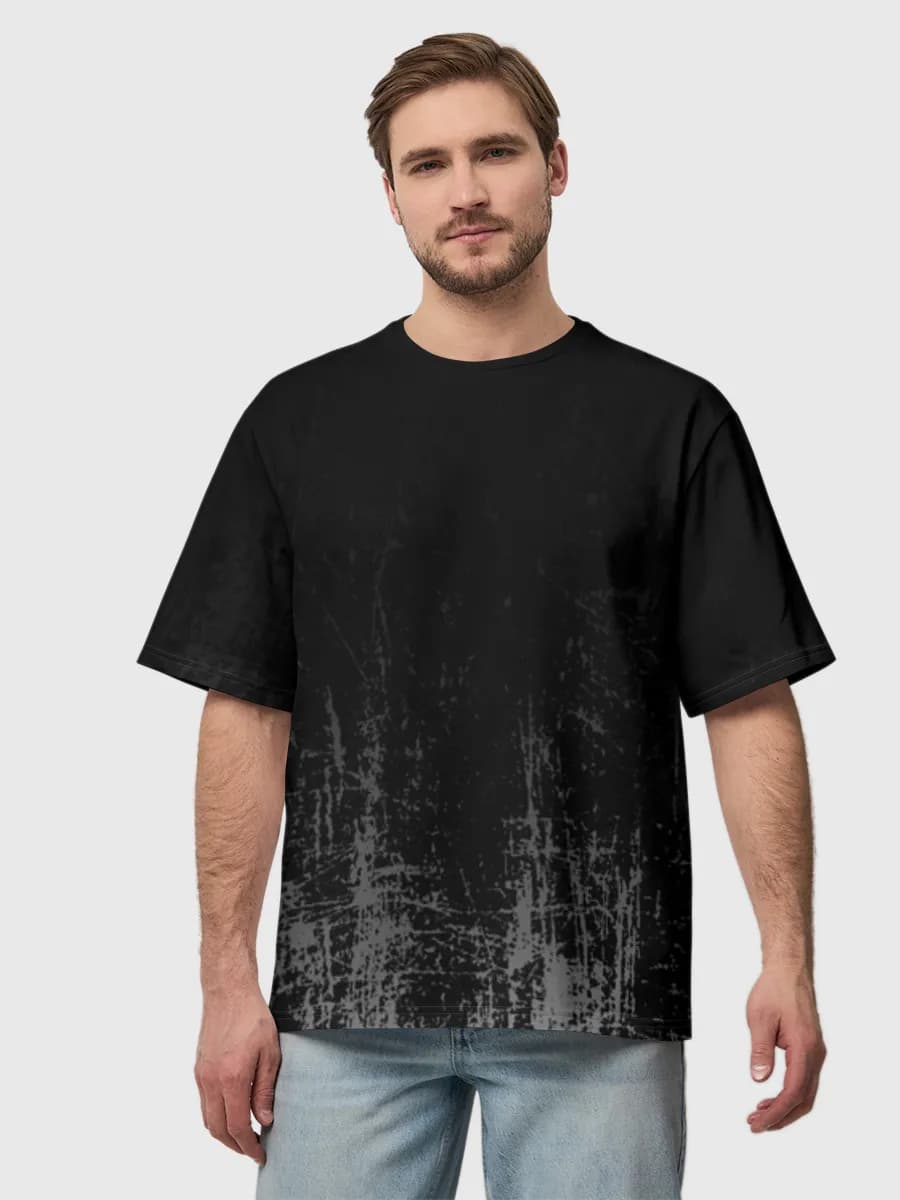 Men's oversized cotton T-shirt