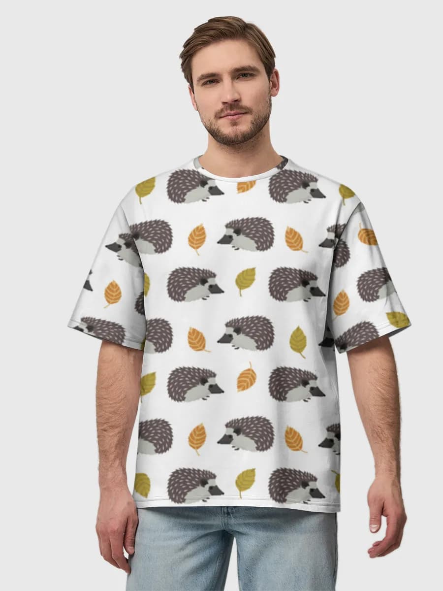 Men's oversized cotton T-shirt