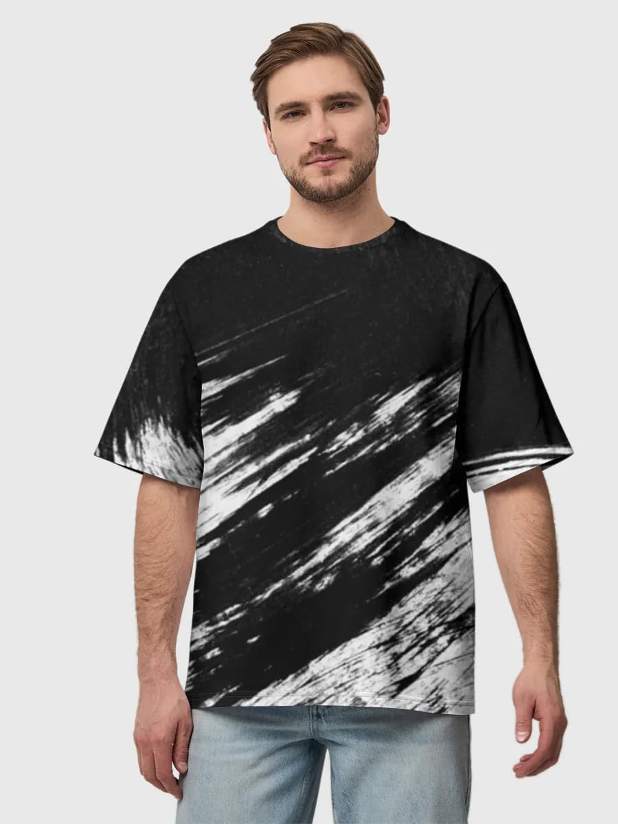 Men's oversized cotton T-shirt