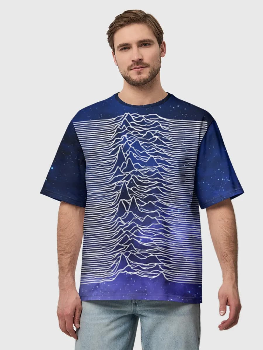 Men's oversized cotton T-shirt