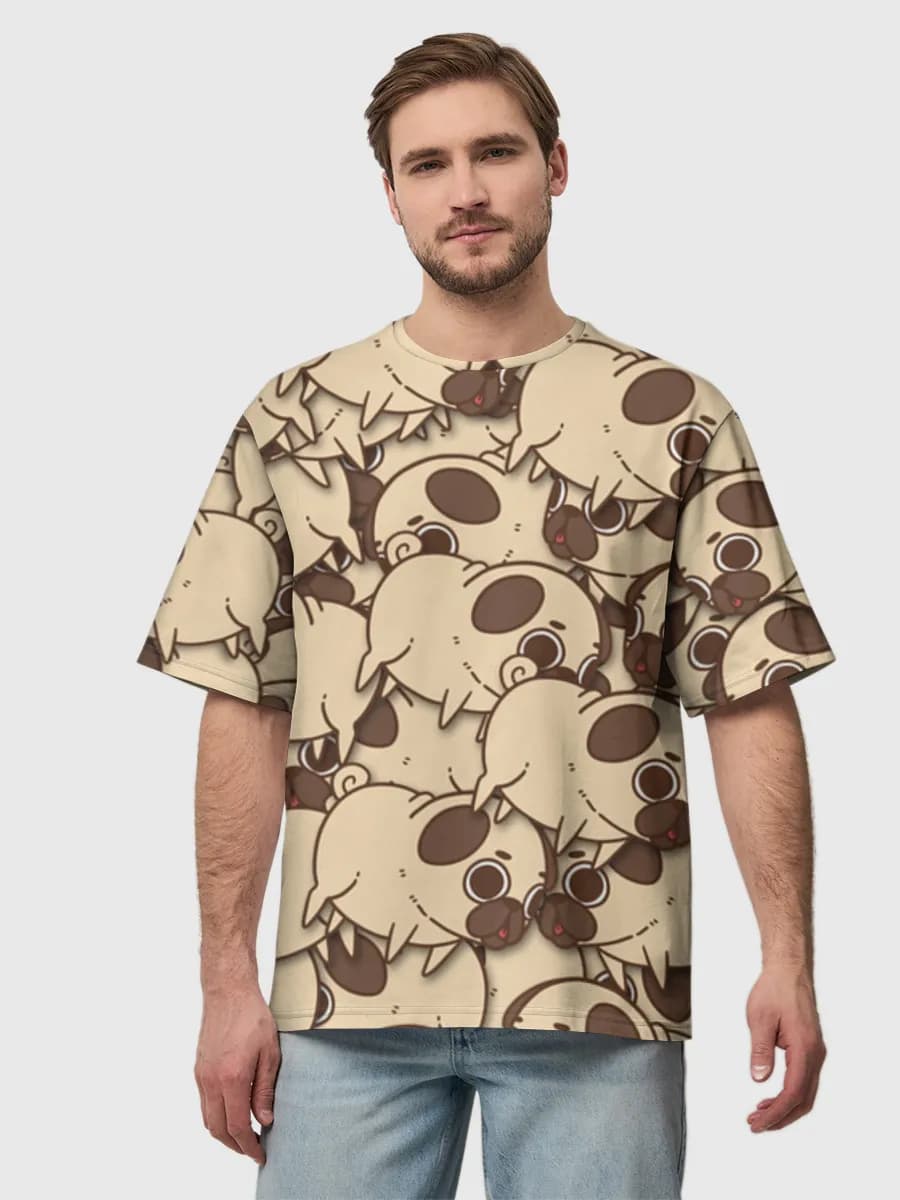 T-shirt Coton Oversize Homme